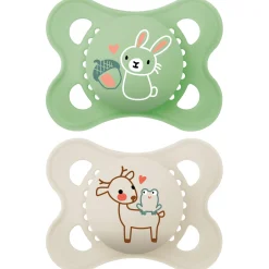 Sucettes*Mam Lot de 2 sucettes Original Nature Aléatoire 2 - 6 mois de