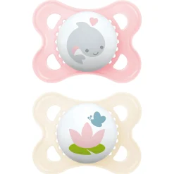 Sucettes*Mam Lot de 2 Sucettes Original Aléatoire 2 - 6 mois de Original Animaux Aléatoire