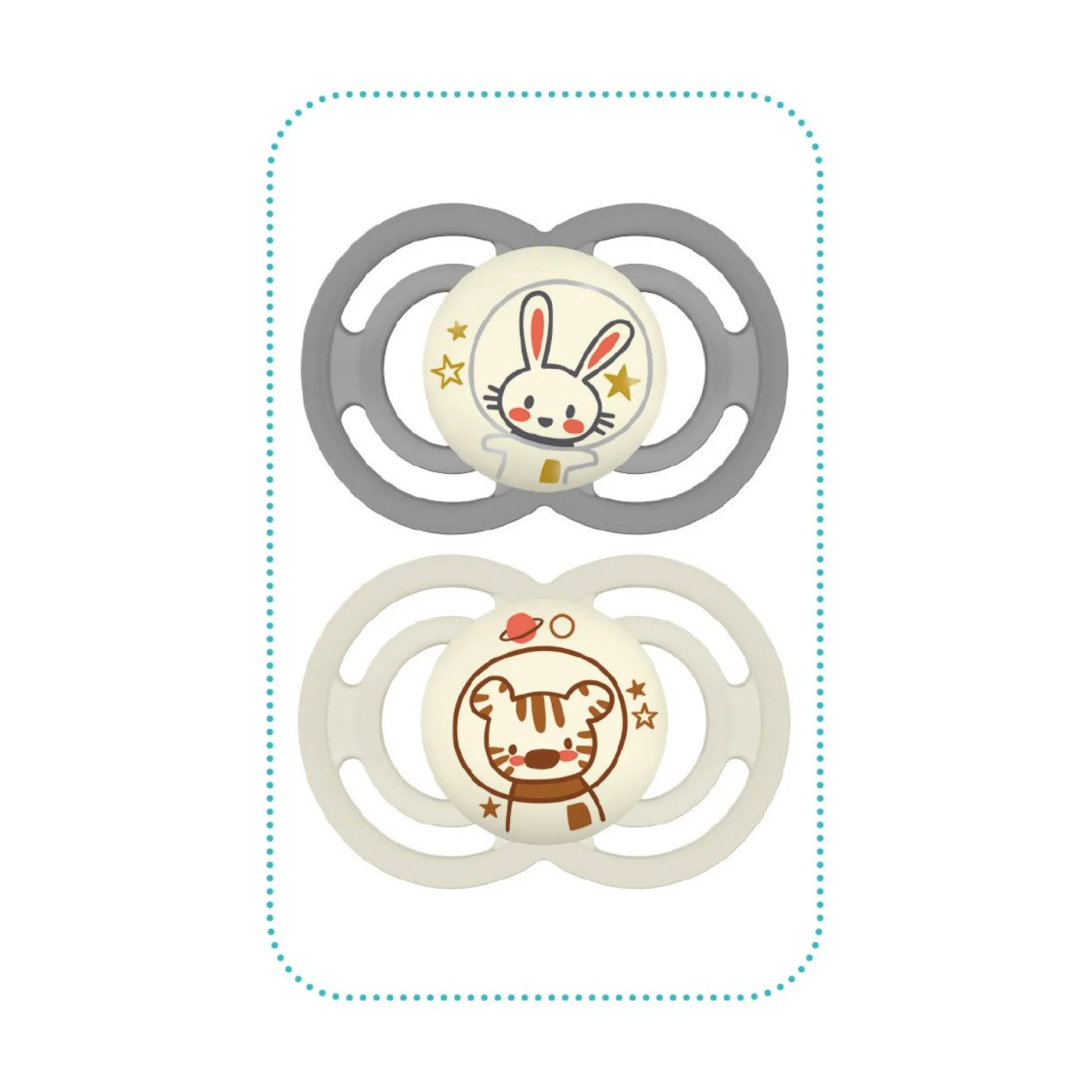 Sucettes*Mam Lot de 2 sucettes Perfect nuit 18m+ de Aléatoire