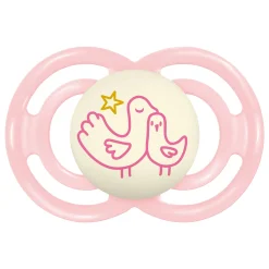 Biberons Pp (Polypropylène)*Mam Lot de 2 sucettes Perfect Nuit 6m+ Aléatoire de Duo Animaux