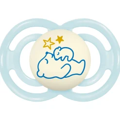 Sucettes*Mam Lot de 2 Sucettes Perfect Nuit 18M+ de Animaux Aléatoire