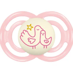 Sucettes*Mam Lot de 2 Sucettes Perfect Nuit 18M+ de Animaux Aléatoire