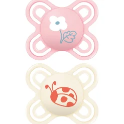 Sucettes*Mam Lot de 2 Sucettes Perfect Silicone Naissance Aléatoire 0 - 2 mois de