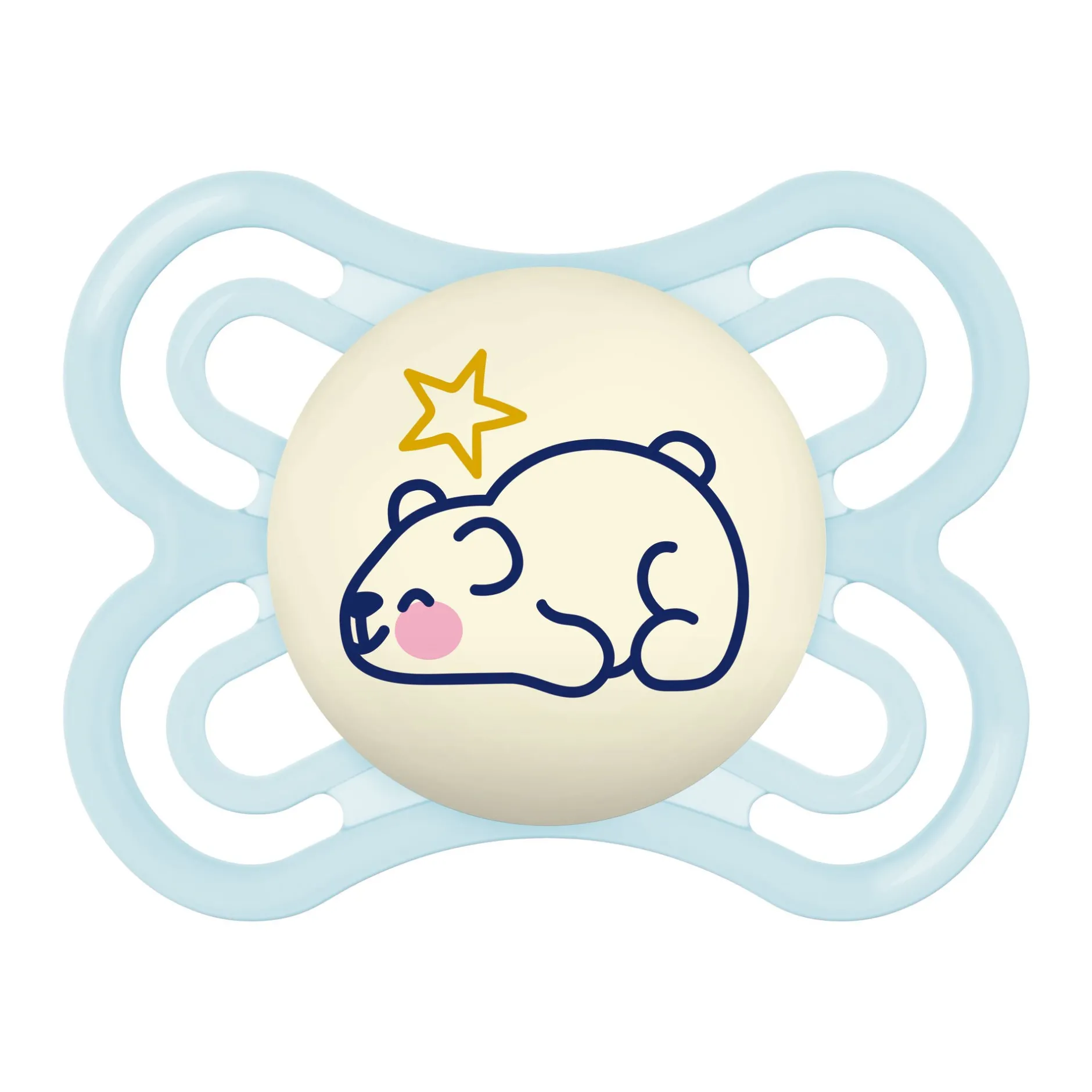 Sucettes*Mam Lot de 2 Sucettes Perfect Nuit 2-6M de Aléatoire