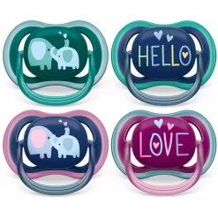 Sucettes*Philips AVENT Lot de 2 sucettes Ultra Air Aléatoire 18 mois + de