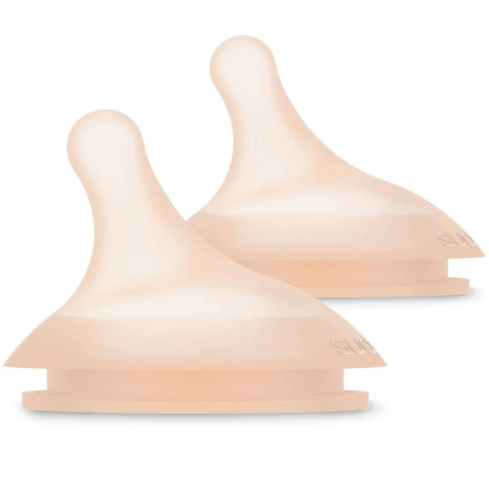 Tétines*Suavinex Lot de 2 tétines anti-colique pour biberon ZERØ.ZERØ Débit moyen de