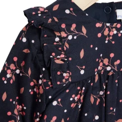 Combinaisons, Salopettes*P'tit bisou Lovely Capucine Combilongue en twill 1 mois de Print Capucine