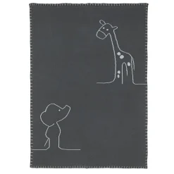 Couvertures*Nattou Luna & Axel Couverture Bébé 75 x 100 cm de Vert foncé