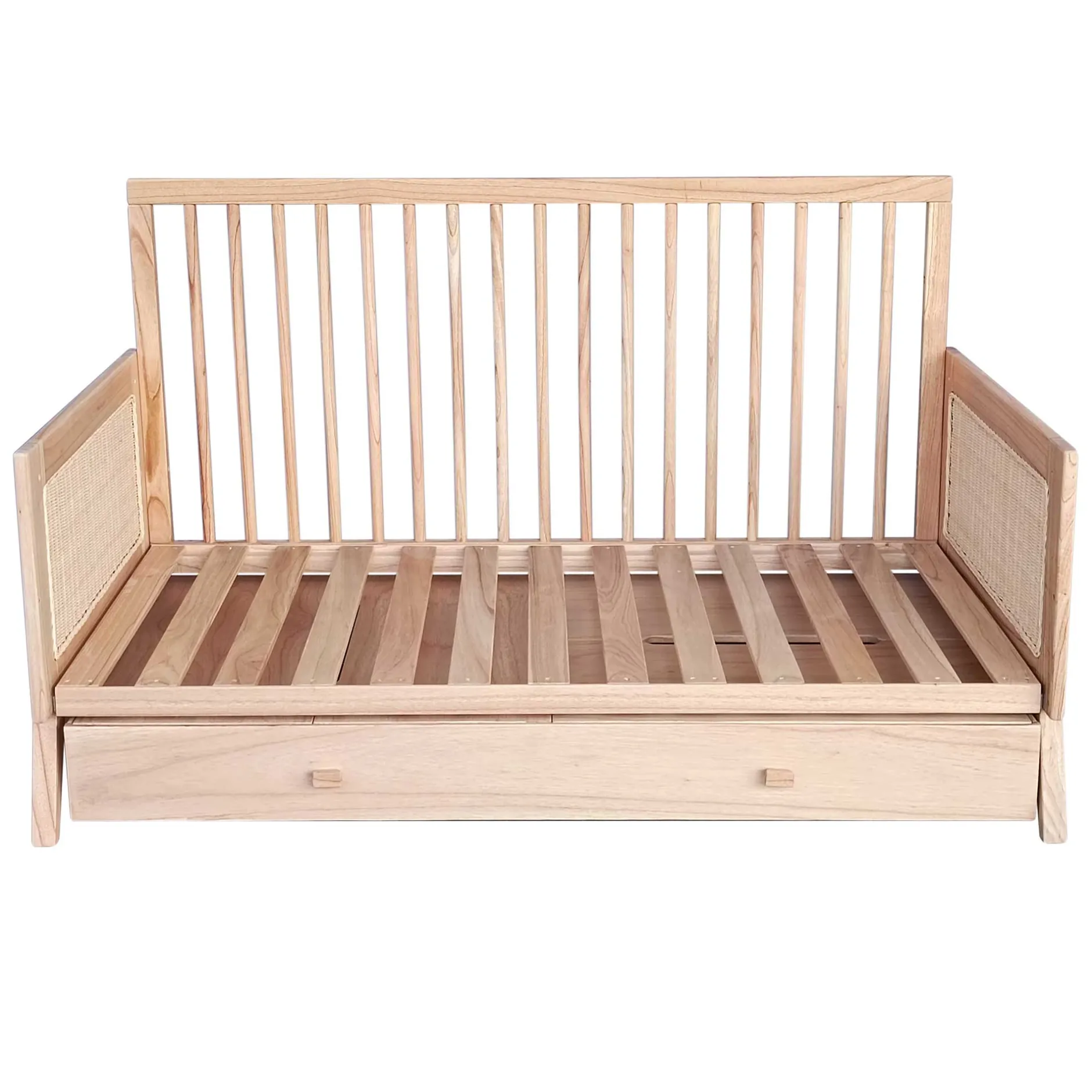 Lits 70X140 Évolutifs*Théo Marelia Lit évolutif 70 x 140 cm de Bois Naturel