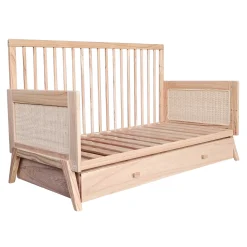 Lits 70X140 Évolutifs*Théo Marelia Lit évolutif 70 x 140 cm de Bois Naturel