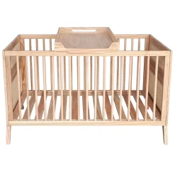 Lits 70X140 Évolutifs*Théo Marelia Lit évolutif 70 x 140 cm de Bois Naturel