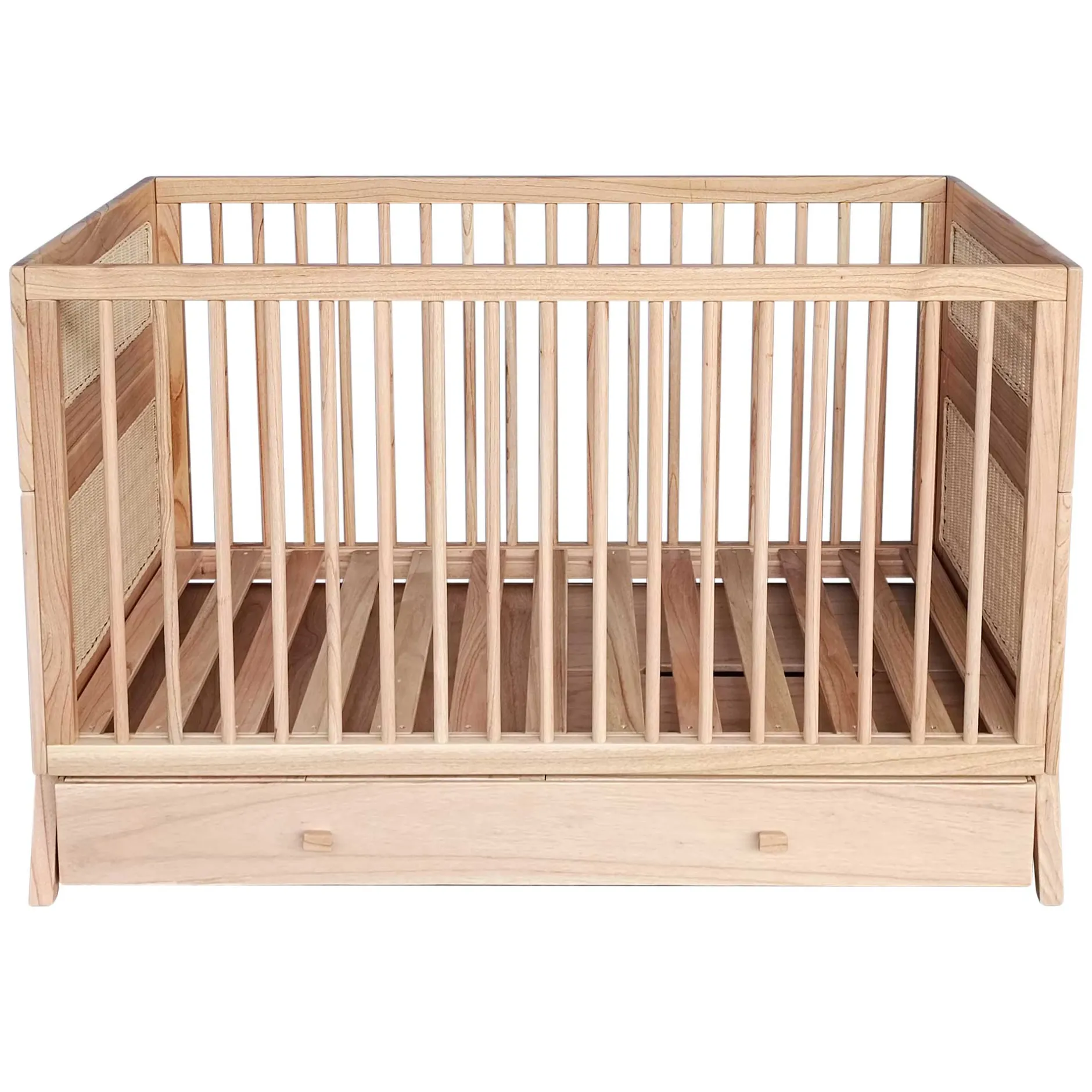 Lits 70X140 Évolutifs*Théo Marelia Lit évolutif 70 x 140 cm de Bois Naturel