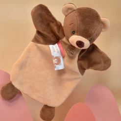 Peluches Marionnettes*Doudou et Compagnie Marionnette à main Ours 25 cm de