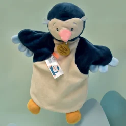 Peluches Marionnettes*Doudou et Compagnie Marionnette à main Pingouin 25 cm de