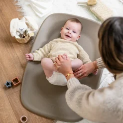 Matelas À Langer*Nattou Matelas à langer Softy de Taupe