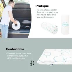 Matelas*Babymoov Matelas nomade Cosy'Lite de Nuages