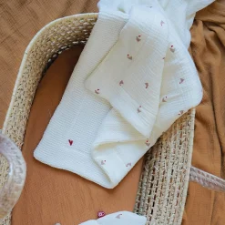 Couvertures*Domiva Maternity Love Couverture double face 75 x 100 cm de