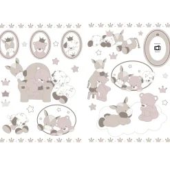 Stickers*Nattou Max, Noa & Tom stickers déco de