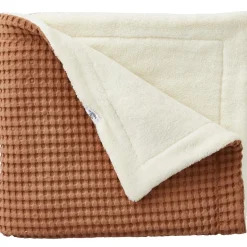 Couvertures*BB&Co Maxi Couverture Coton Gaufre de Cassonade