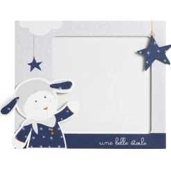 Cadres Photos*Sauthon Baby's Sweet Home Merlin set 2 cadres photos de Bleu