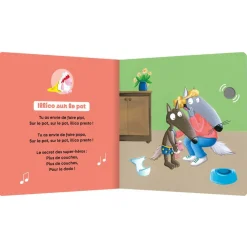 Livres*AUZOU Mes Comptines pour bien grandir avec P'tit Loup de