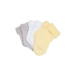 Chaussettes, Chaussons|Chaussettes, Collants, Chaussons*P'tit bisou Mes Essentiels Lot 3 Chaussettes de Jaune Meringue