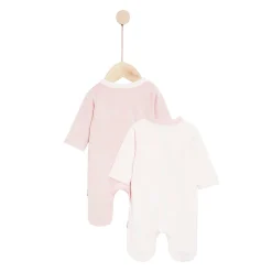 Vêtements Naissance|Pyjamas*P'tit bisou Mes Essentiels Lot 2 Pyjamas de Rose Pearly