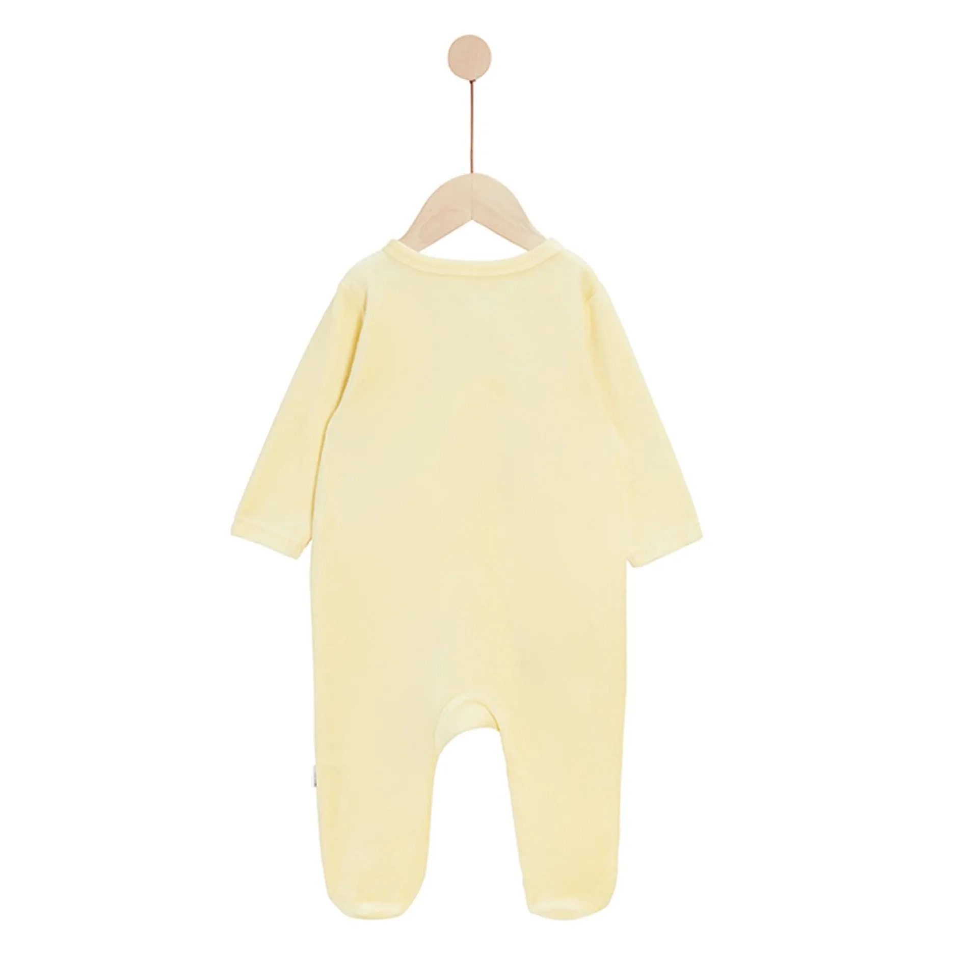 Vêtements Naissance|Pyjamas*P'tit bisou Mes Essentiels Pyjama de Jaune Meringue