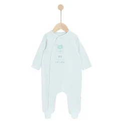 Vêtements Naissance|Pyjamas*P'tit bisou Mes Essentiels Pyjama de Bleu Plume