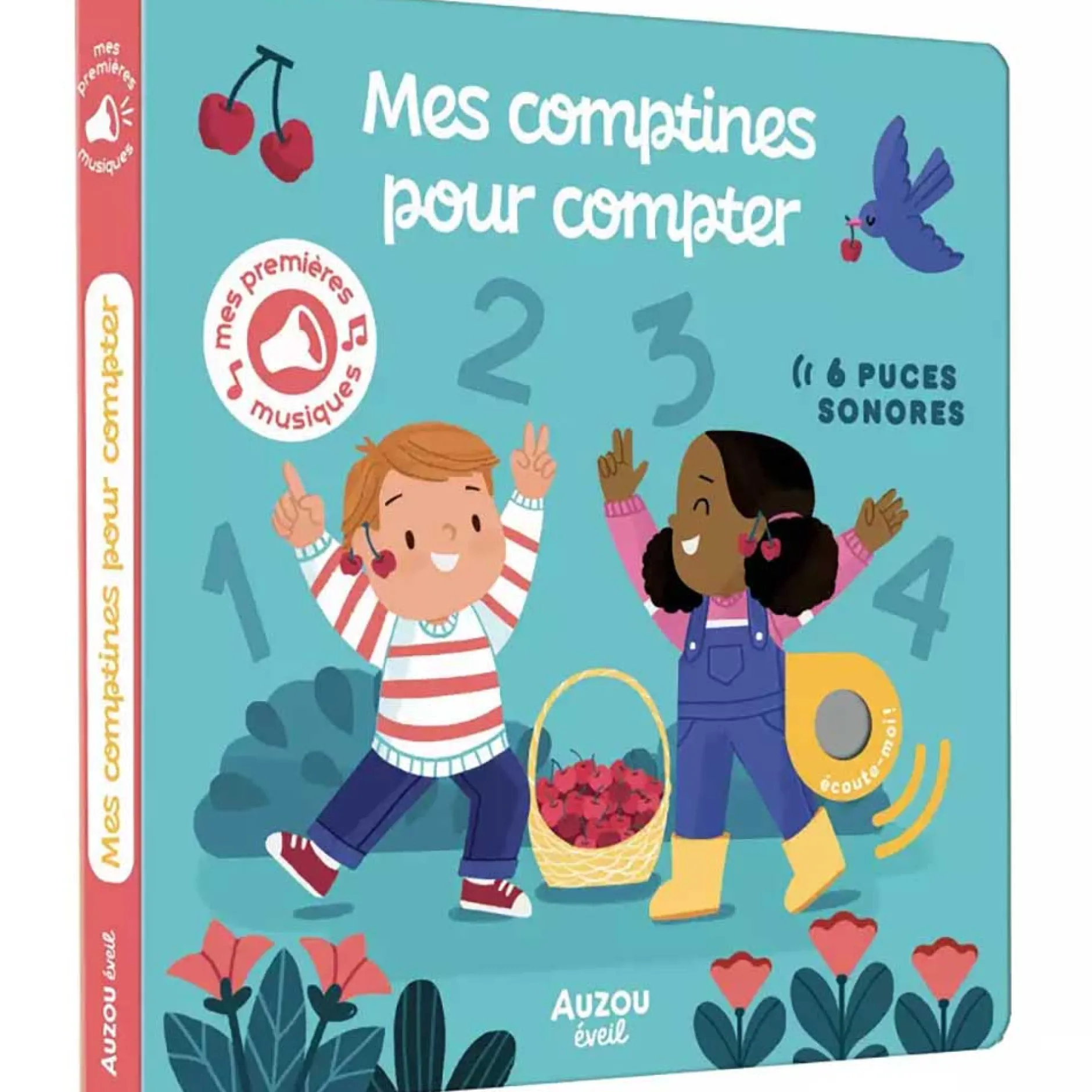 Livres*AUZOU Mes premiers sonores - Mes comptines pour compter de