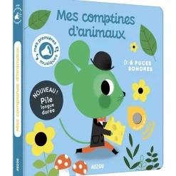 Livres*AUZOU Mes premiers sonores - Mes comptines d'animaux de