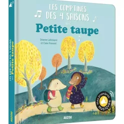 Livres*AUZOU Mes premiers sonores - Mes comptines des 4 saisons avec petite taupe de