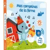 Livres*AUZOU Mes premiers sonores - Mes comptines de la ferme de