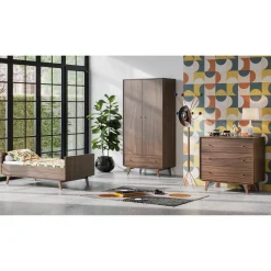 Lits 70X140 Évolutifs*Vox Mid2 Lit évolutif de Noix