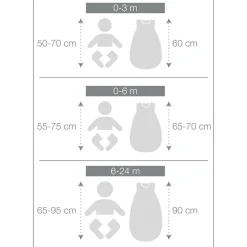Gigoteuses & Nids D'Ange*Nattou Mila, Zoé & Lana Gigoteuse Tog 2 de Sauge