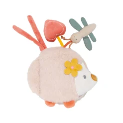 Livres*Nattou Mila, Zoé & Lana Livre d'Activités Tissu de Beige