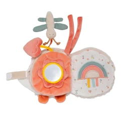 Livres*Nattou Mila, Zoé & Lana Livre d'Activités Tissu de Beige