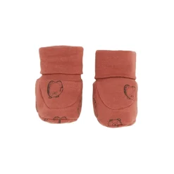 Bonnets, Moufles, Chaussons|Vêtements Naissance*Marèse Milk Caramel Chaussons de Ourson Brown