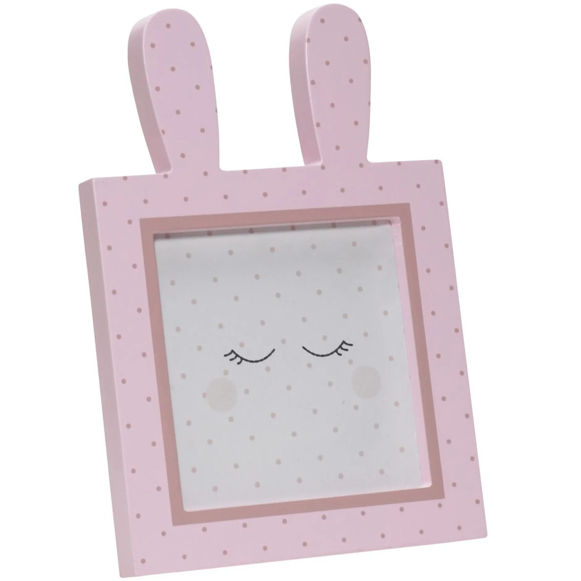 Cadres Photos*Sauthon Baby's Sweet Home Miss Fleur de Lune cadre photo lapin 14x14 de Rose