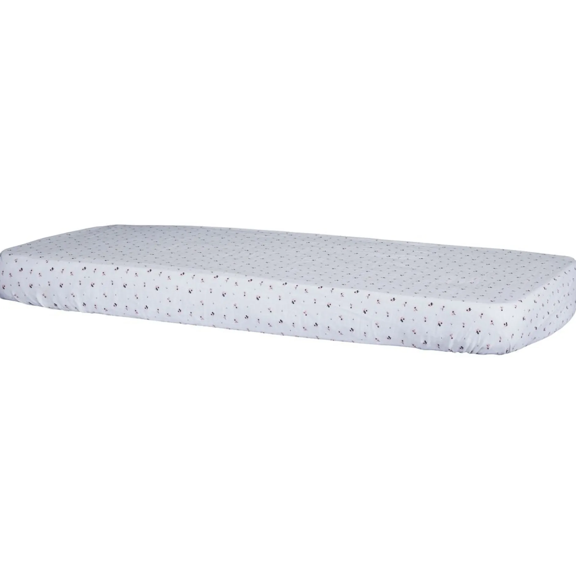 Draps Housses*Sauthon Baby's Sweet Home Miss Fleur de Lune Lot de 2 Draps Housses 65 x 130 cm de Blanc