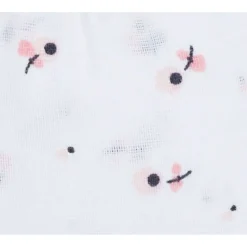 Draps Housses*Sauthon Baby's Sweet Home Miss Fleur de Lune Lot de 2 Draps Housses 65 x 130 cm de Blanc