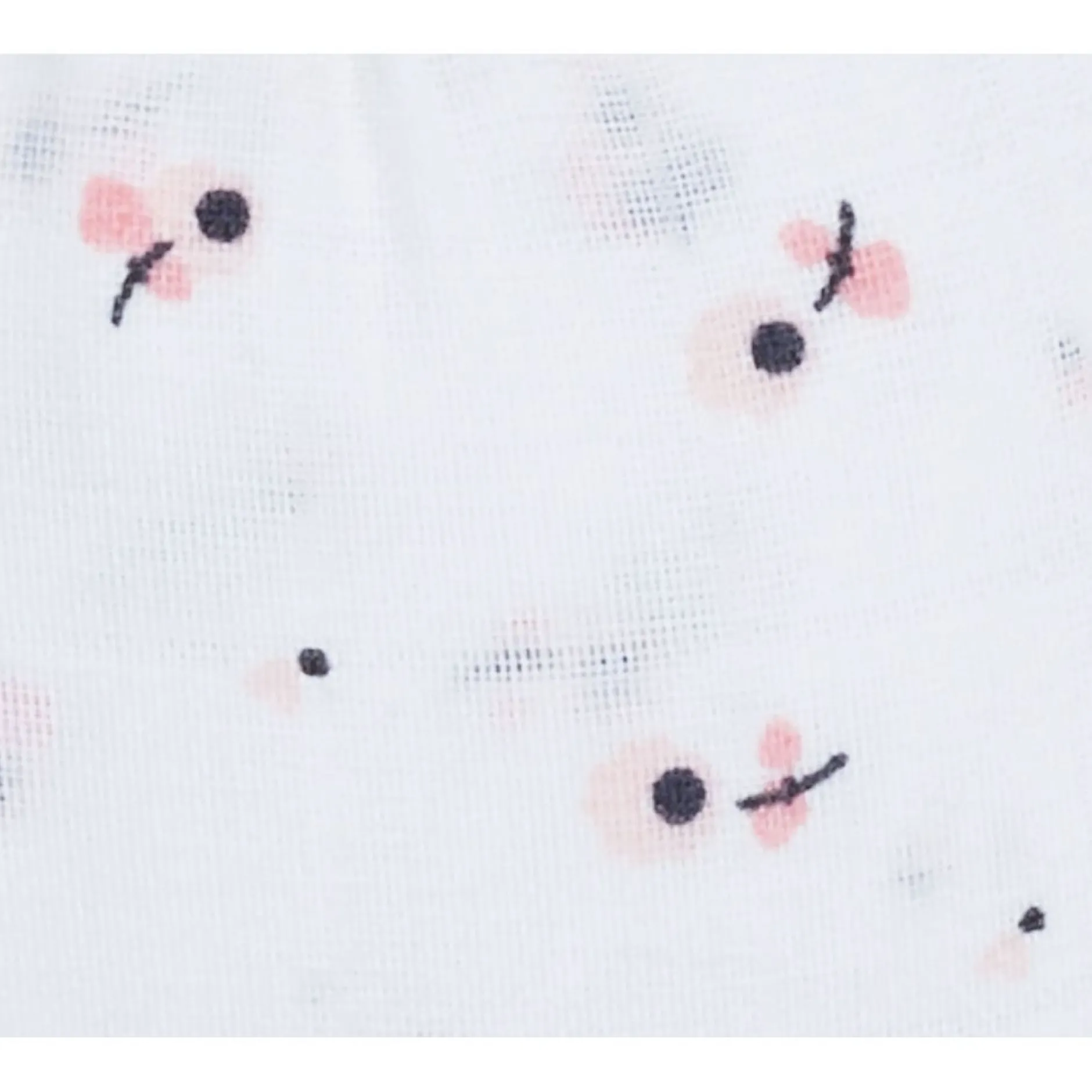 Draps Housses*Sauthon Baby's Sweet Home Miss Fleur de Lune Lot de 2 Draps Housses 65 x 130 cm de Blanc