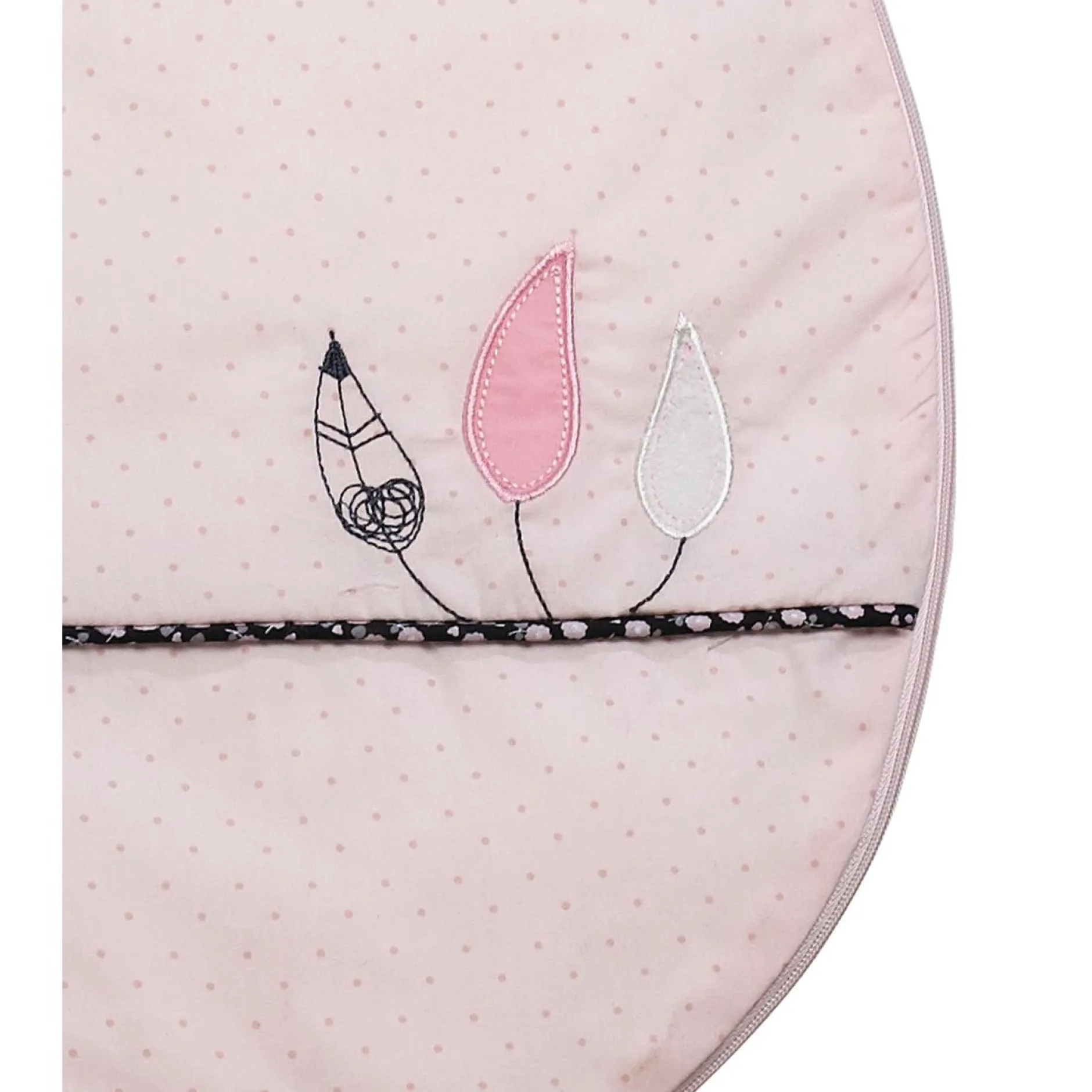 Gigoteuses & Nids D'Ange*Sauthon Baby's Sweet Home Miss Fleur de Lune sac nid été Petit modèle de Rose