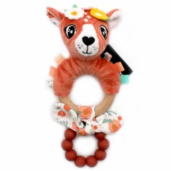 Anneaux De Dentition*Les Déglingos Mélimélos la biche Anneau de dentition en silicone de