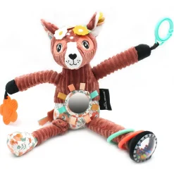 Jouets D'Activités*Les Déglingos Mélimélos la biche Peluche d'activités nomade de