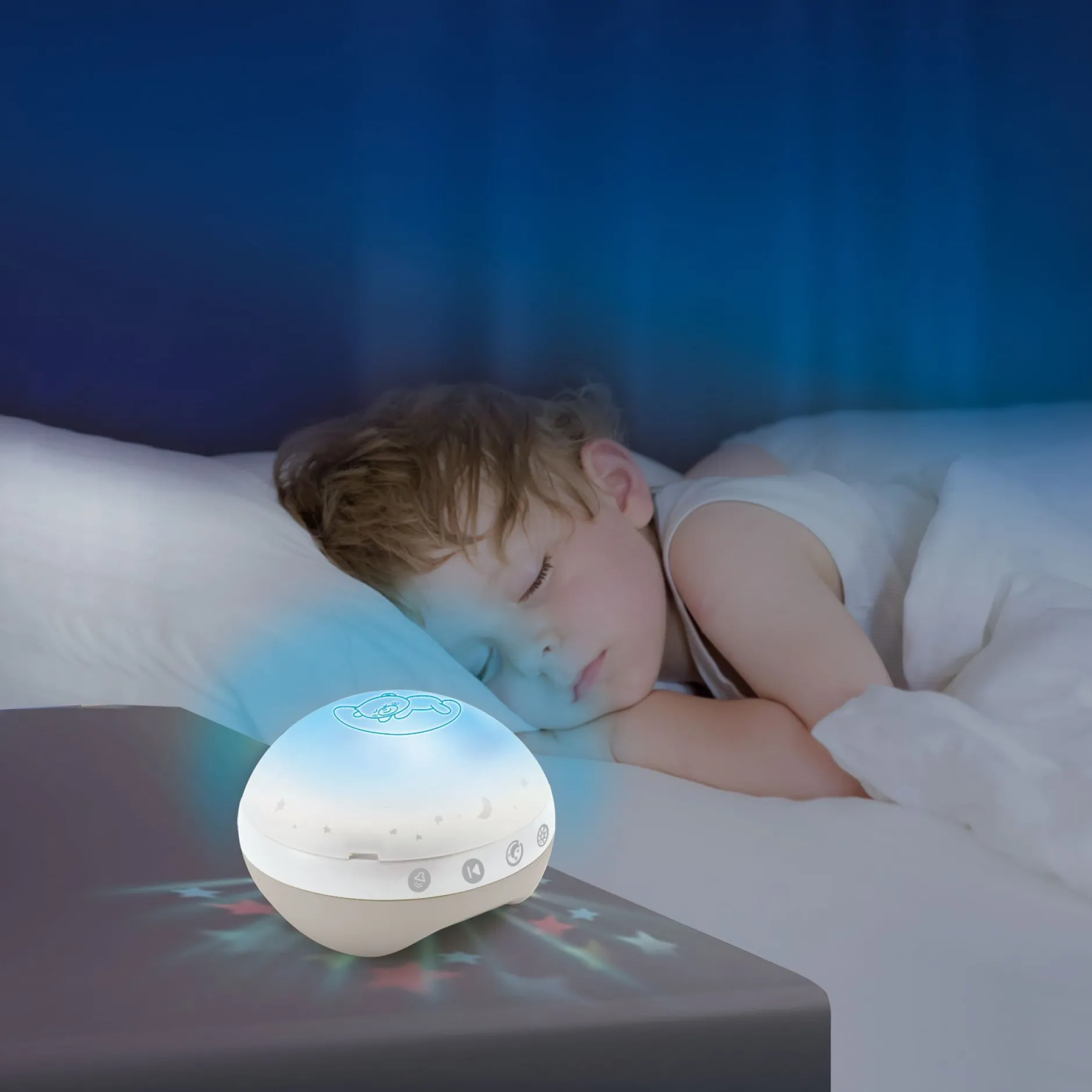 Mobiles*Infantino Mobile Douce Nuit 3 en 1 de Taupe