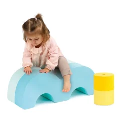 Jouets D'Activités*Ludi Modules de motricité de Bleu / Jaune