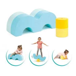 Jouets D'Activités*Ludi Modules de motricité de Bleu / Jaune