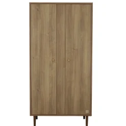Armoires 2 Portes*Sauthon Baby's Sweet Home Mokka Armoire 2 portes de Chêne / Mokka