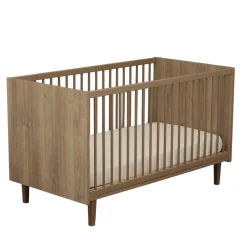 Lits 70X140 Évolutifs*Sauthon Baby's Sweet Home Mokka Lit évolutif Little big bed 70 x 140 cm de Chêne / Mokka